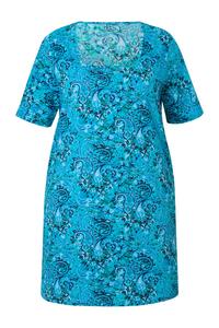 Рубашка Ulla Popken, бирюзовый