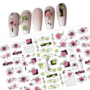 Самоклеящиеся наклейки для украшения ногтей Deni Carte