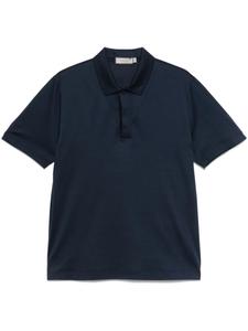 Футболка-поло Canali из джерси, синий
