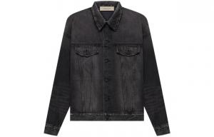 Джинсовая куртка мужская черная Fear Of God Essentials, черный