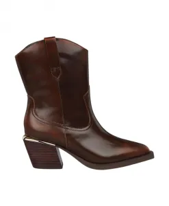 Сапоги на низком каблуке Alma En Pena, коричневый