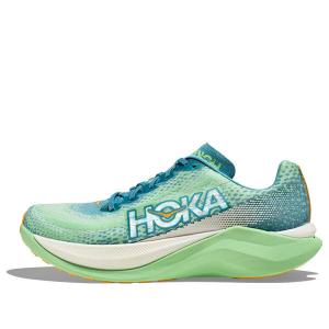 Кроссовки mach x 'green water teal' Hoka One One, зеленый