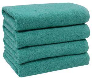 Полотенца набор  Zollner, бирюзовый