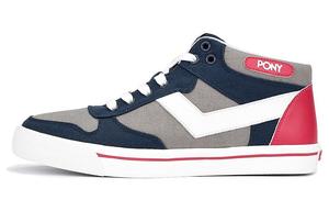 Скейтбординговые туфли женские, среднего размера, серые/синие/белые/красные Pony