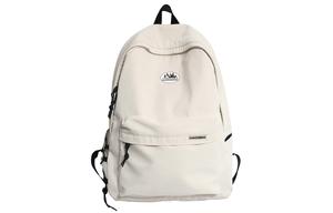 ADOONGA Нейлоновый рюкзак унисекс черно-белый, White[without Charm]