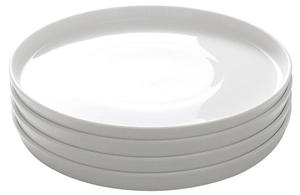 Тарелка Sia Deco LOUISE 4er-Set, белый - фарфор - 1 x 1 x 1 см