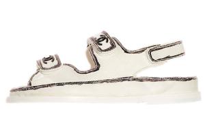 Женские сандалии Chanel, белый
