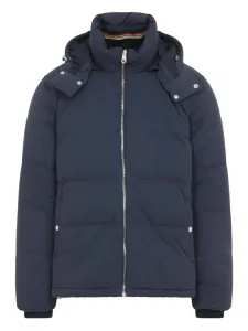 Стеганая куртка с капюшоном Paul Smith, синий