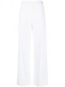 Широкие брюки с завышенной талией Fabiana Filippi, белый