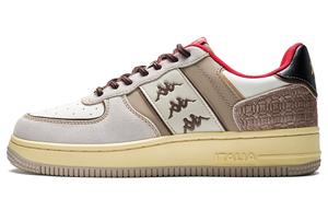 Kappa Нескользящие износостойкие низкие кроссовки для скейтбординга унисекс коричневые