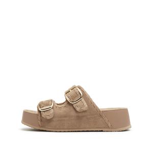 Женские сандалии с подошвой из резиновой пены, быстросохнущие Staccato, Milk Apricot Coffee