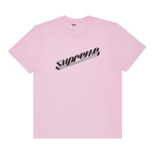 Футболка Supreme Banner 'Light Pink', розовый