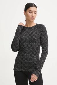 Классический термолонгслив из мериноса Smartwool, черный