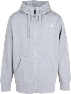 Толстовка с капюшоном THE NORTH FACE, вид сзади, на молнии, для мужчин, серый