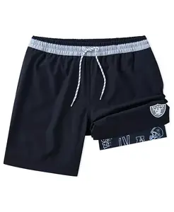 Мужские классические плавки Las Vegas Raiders с подкладкой, 5.5", черные Chubbies