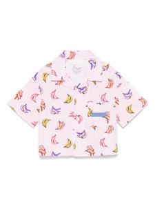 Юбка мини Bananas Palm Angels Kids, розовый
