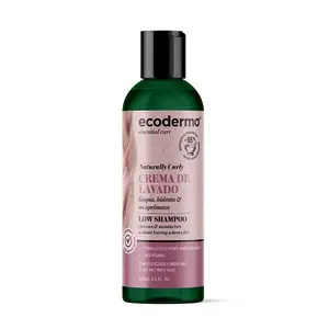 Очищает, увлажняет и не утяжеляет Naturally Curly Crema De Lavado Ecoderma, 250 ml