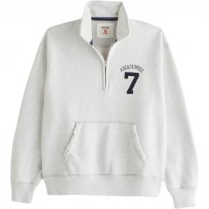 Толстовка мужская Abercrombie＆Fitch, светло heather серый