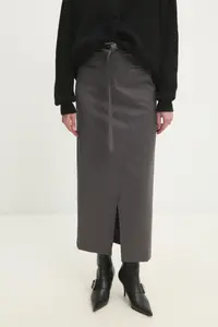 Юбка Answear Lab, серый