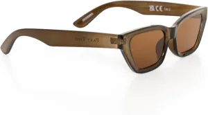 Часть вторая. Женские квадратные солнцезащитные очки RebbiePW, цвет «Фляга», один размер Part Two, Canteen