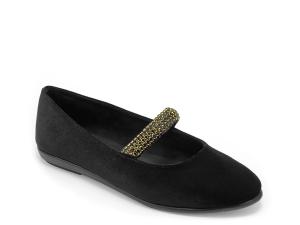 Балетки Aerosoles Brisa Mary Jane Flat, Black Velvet