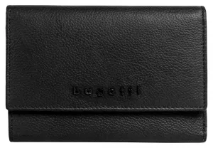 Кошелек bugatti "BELLA", натуральная кожа, черный