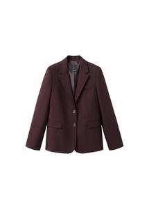 MANGO Блейзер 'Bergen' в рубиново-красном цвете