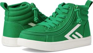 Детские кроссовки Billy Footwear унисекс Billy Cs High Top (для детей постарше/постарше), белый/зеленый