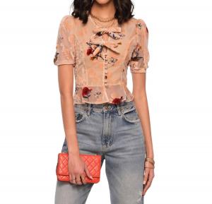 Топ Avedon в бисквитном соусе heartloom, цвет bisque