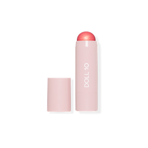 Doll Skin Genius - многофункциональный кремовый стик-краска для лица 3-в-1. Doll 10, Glow Getter (Shimmering Peach)