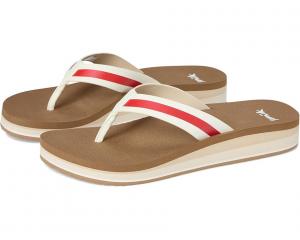 Сандалии Sanuk Highland Stripe, красный