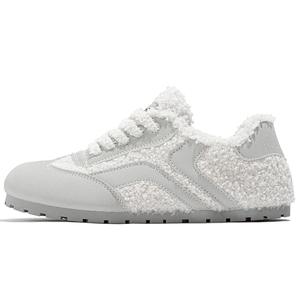 TUOPIN Обувь Pie Shoes, износостойкая, легкая, термальная, низкая, повседневная, серо-бежевая, женская