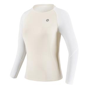 Женская спортивная одежда Светлый хаки/Темный бежевый Белый BMAI