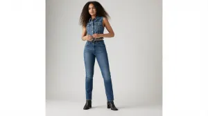 501 женские джинсы оригинального кроя Levi's, цвет Erin Can't Wait - Medium Wash - Stretch
