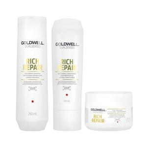 Набор косметики, 3 шт. Goldwell, Dualsenses Rich Repair