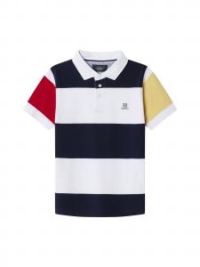 Hackett London Футболка 'Heritage' в темно-синем, белом