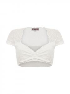 Блузка дирндль ADELSDORF в оттенке белый MarJo