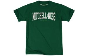 Футболка мужская зеленая Mitchell Ness