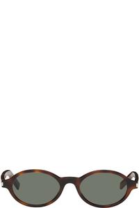 Коричневые солнцезащитные очки SL 751 Jeanne Saint Laurent