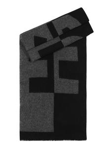 Шарф HUGO Martyn, черный