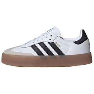 Кроссовки adidas originals SAMBAE Skateboarding Shoes Unisex Low-top White/Black Size 1, белый/черный