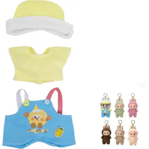 Совместимо с Pop Mart Labubu Heartbeat Macaron и High Energy Collection ROSEDAWN