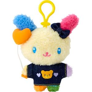 Плюшевый кулон Usahana Denim Collection Dolls высотой 11 см Sanrio