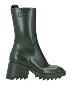 Ботильоны Chloé, зеленый