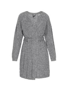 DreiMaster Женский кардиган серого меланжевого цвета