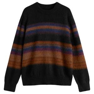 Джемпер в полоску Wilde Wax London, черный & темно-мультиколор