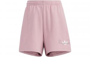 Adidas Originals Женские повседневные шорты фиолетово-розовые