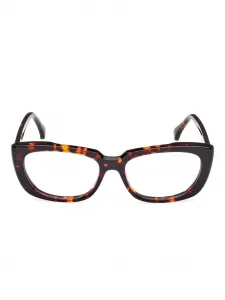 Очки в прямоугольной оправе Max Mara, коричневый