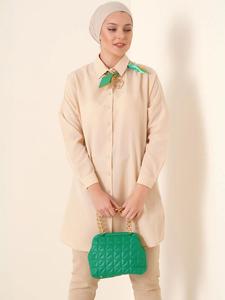 Bigdart Блузка в бежевом цвете