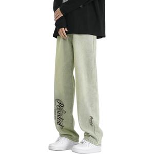 Джинсы Unisex Moderate Straight Fit WARRIOR, желтый mud